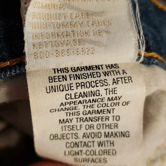 Distressed Dark Blue Tommy Jeans - Picture 15 of 16